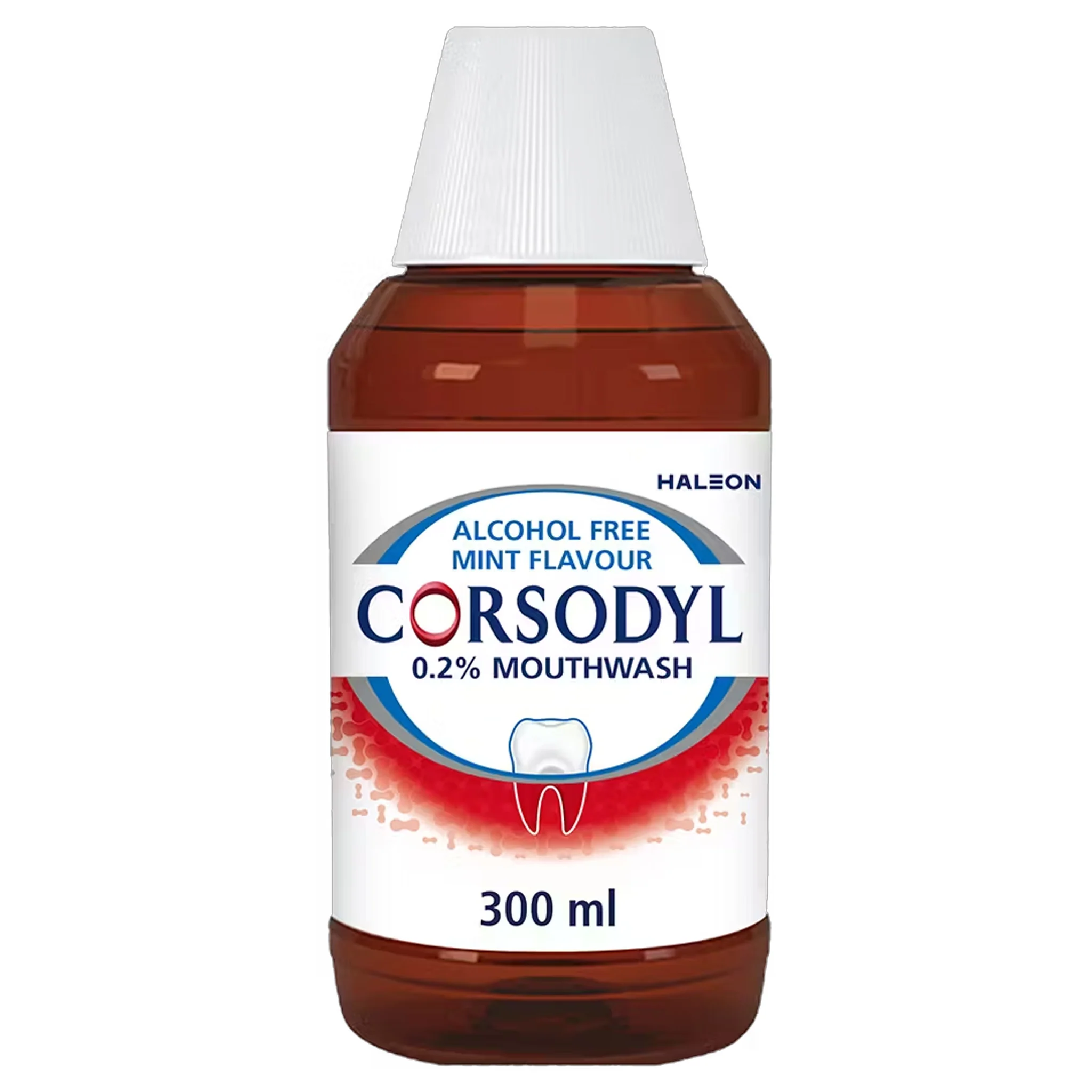 Corsodyl Mouthwash Alcohol-free - Mint 300ml