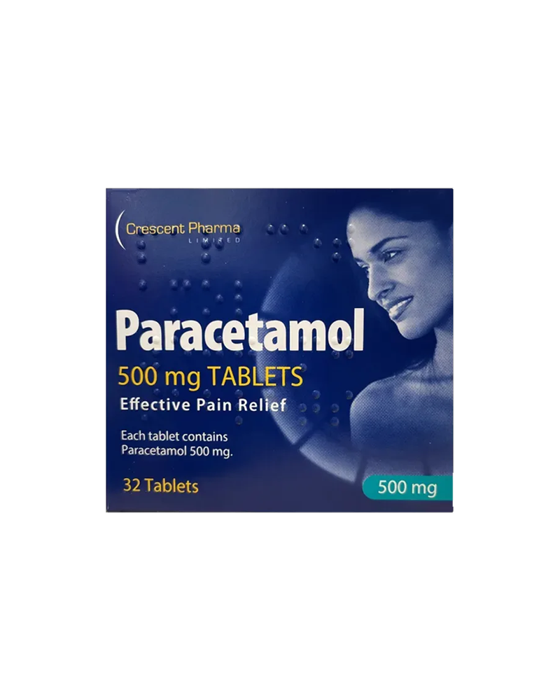 Paracetamol 500mg Tablets (Pack of 32)