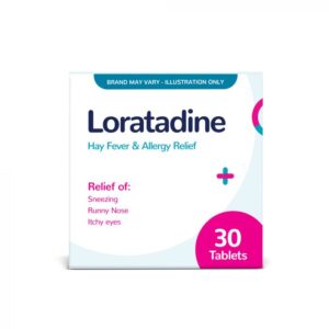 Loratadine 10mg Tablets (Pack of 30)